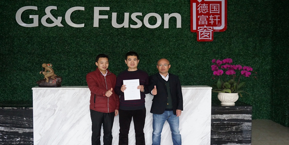 “开年”第一炮：聊城东阿经销商成功加盟富轩门窗！