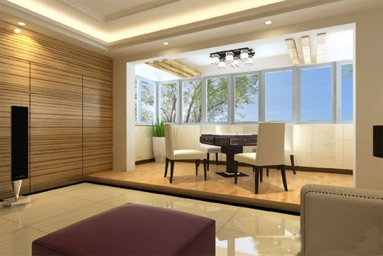 露台变身阳光房，随时享受闲逸生活