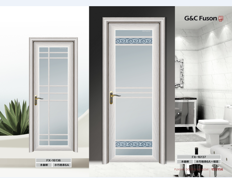 铝合金平开门更适用于洗手间、沐浴房