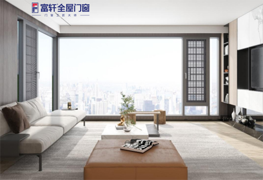 富轩全屋门窗攻略：富那斯S22系列外开窗纱一体