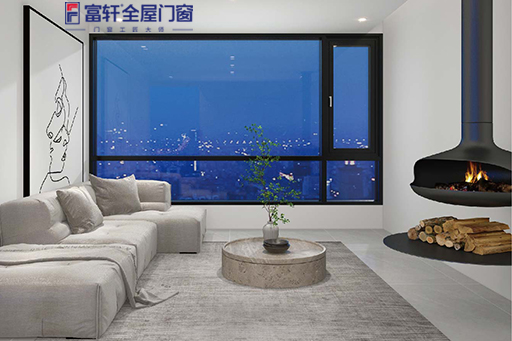 富轩全屋门窗攻略：私享时代断桥窗纱一体窗（玻璃窗外开）