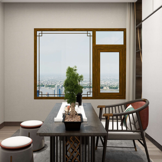 排队围观了邻居的新中式风格家居设计，完工后效果真是很漂亮！