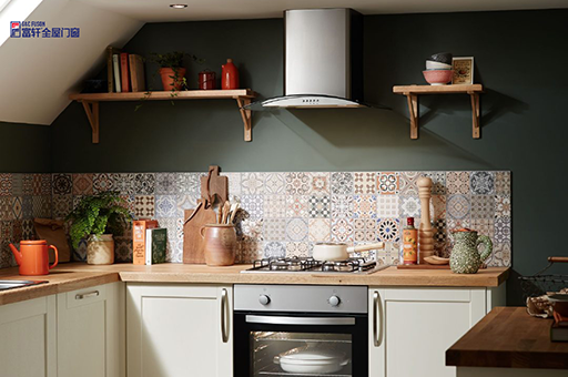 生活要有烟火，这些实用的半开放式厨房门窗设计get起来