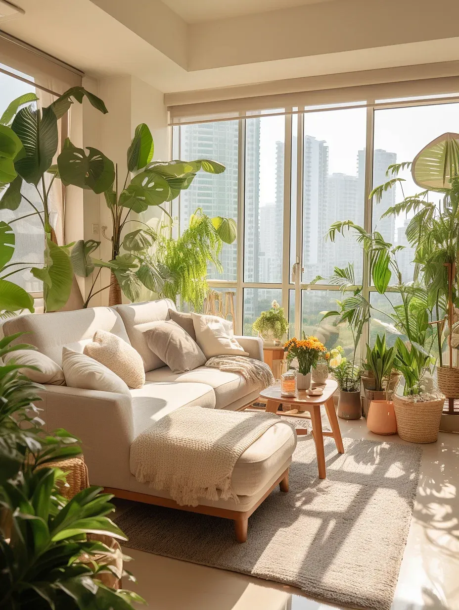 阳台改造成花房，周末不出门也能感受自然！
