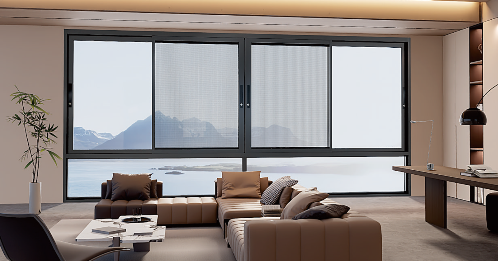 富雅TS30非断桥推拉窗