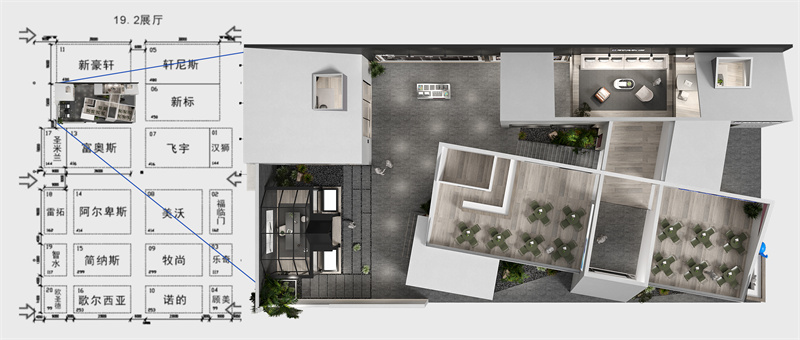 富轩全屋门窗：第25届广州中国建博会，展位效果图揭秘