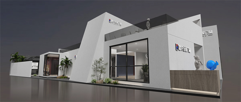 富轩全屋门窗：第25届广州中国建博会，展位效果图揭秘