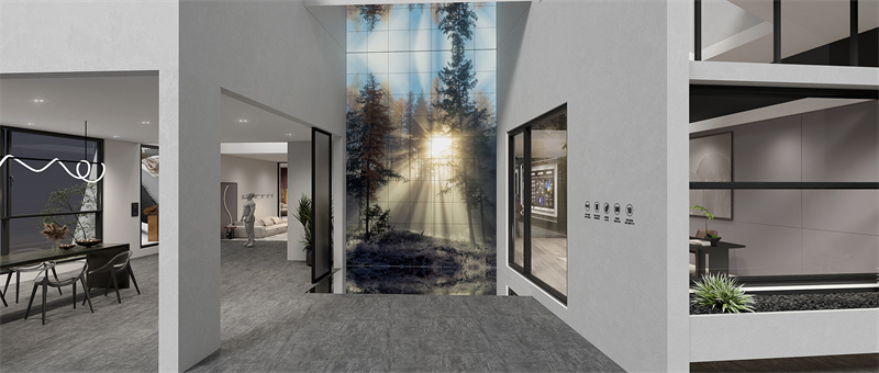 富轩全屋门窗：第25届广州中国建博会，展位效果图揭秘