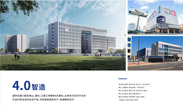 富轩全屋门窗的自主产业链让生产交付更有保障