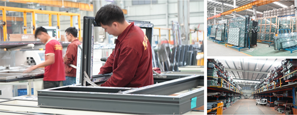 富轩全屋门窗的自主产业链让生产交付更有保障